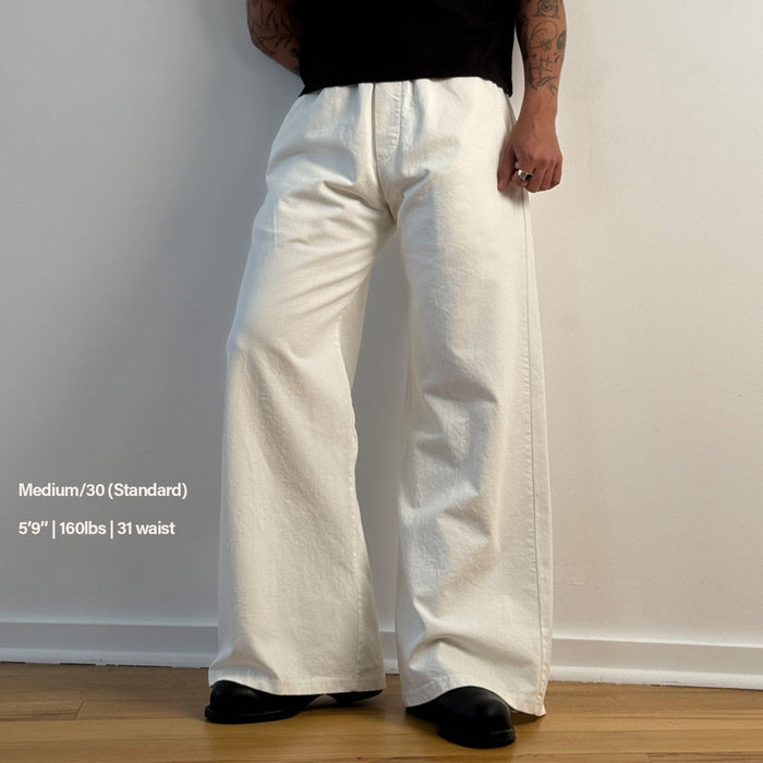 Malibu Pants | Japanese Twill Natural Off-White