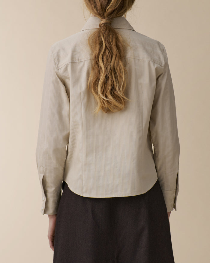Martha Off White Satin