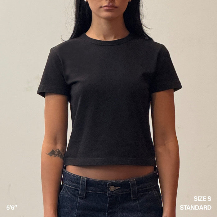 Melrose Baby Tee T-Shirt Classic Black