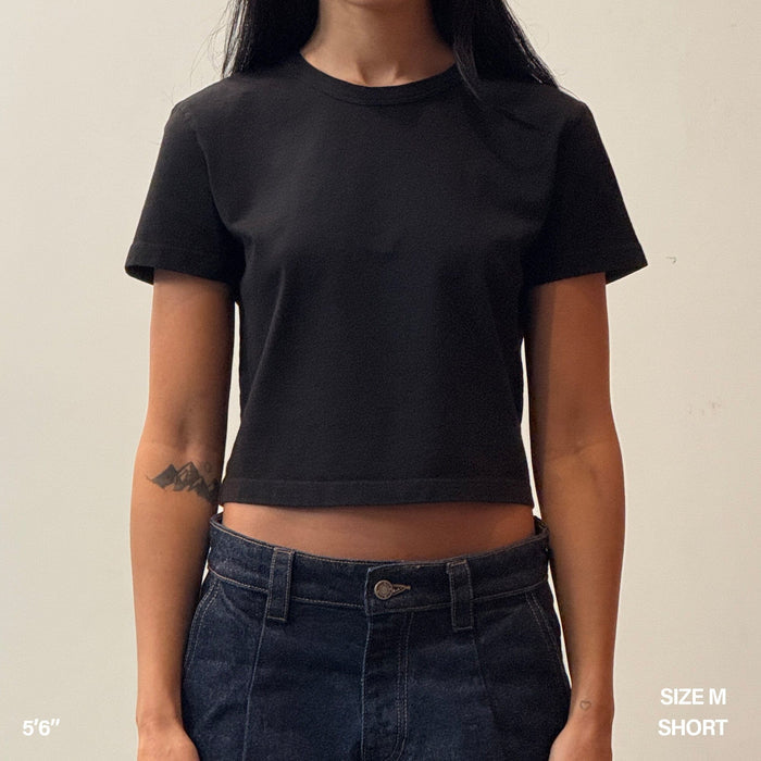Melrose Baby Tee T-Shirt Classic Black