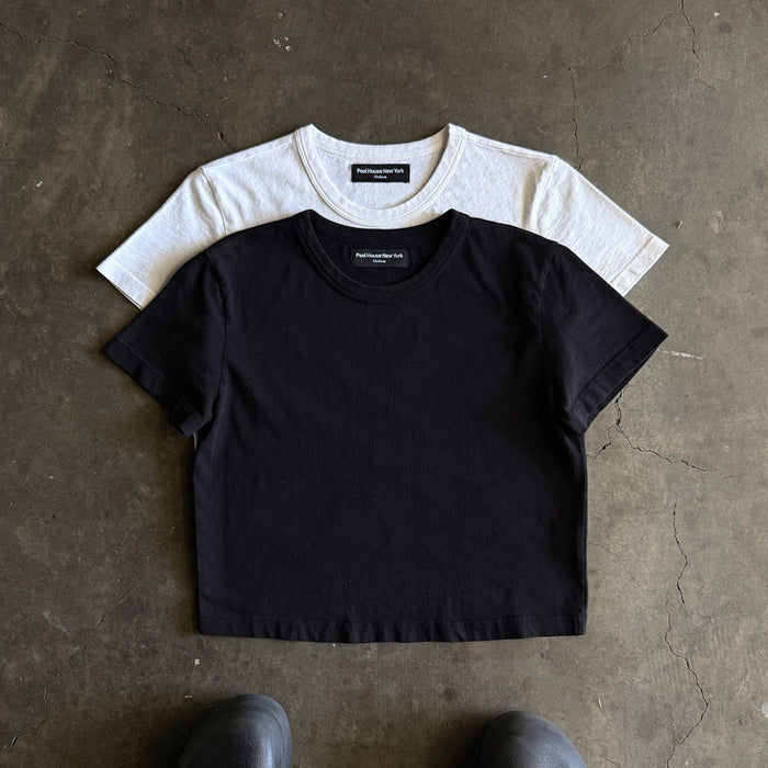 Melrose Baby Tee T-Shirt Classic White