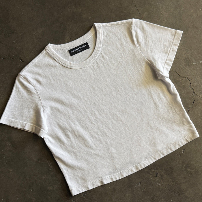 Melrose Baby Tee T-Shirt Classic White