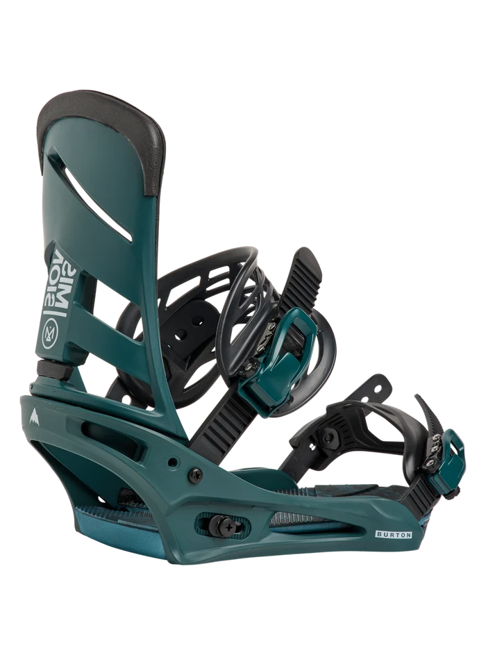 Product image of Men's Burton Mission Re:Flex Snowboard Bindings[Variant:Atlantic Teal]