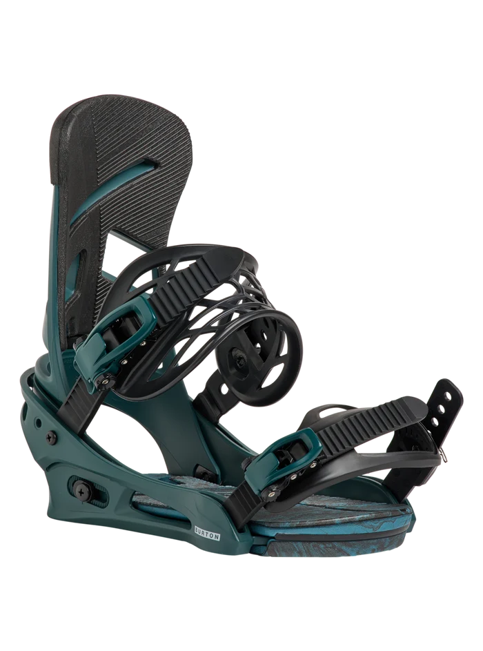 Product image of Men's Burton Mission Re:Flex Snowboard Bindings[Variant:Atlantic Teal]
