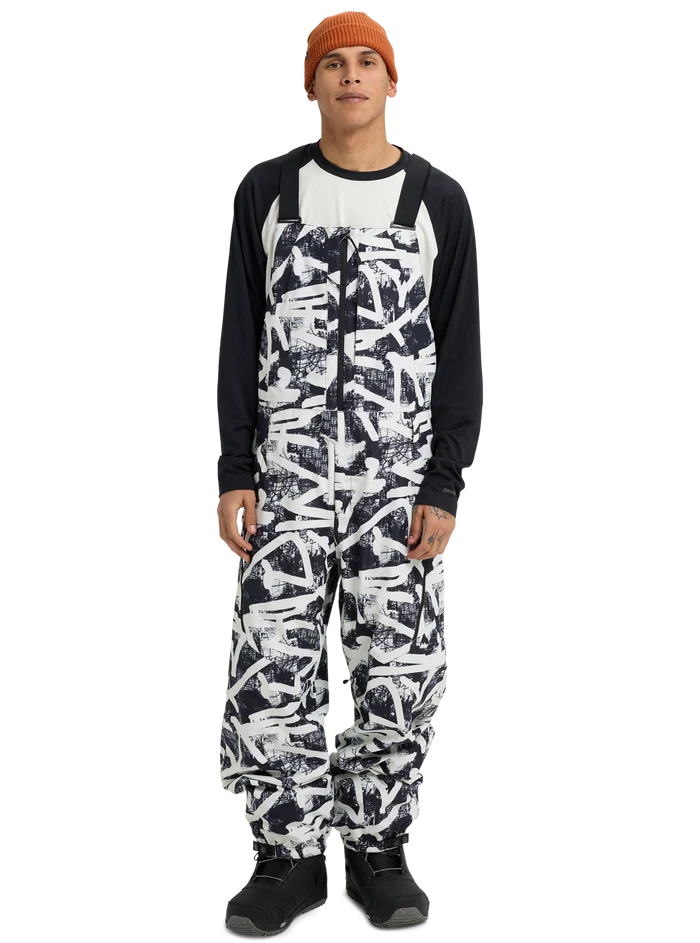Product image of Men's Burton Reserve 2L Relaxed Bib Pants[Variant:City Streets]
