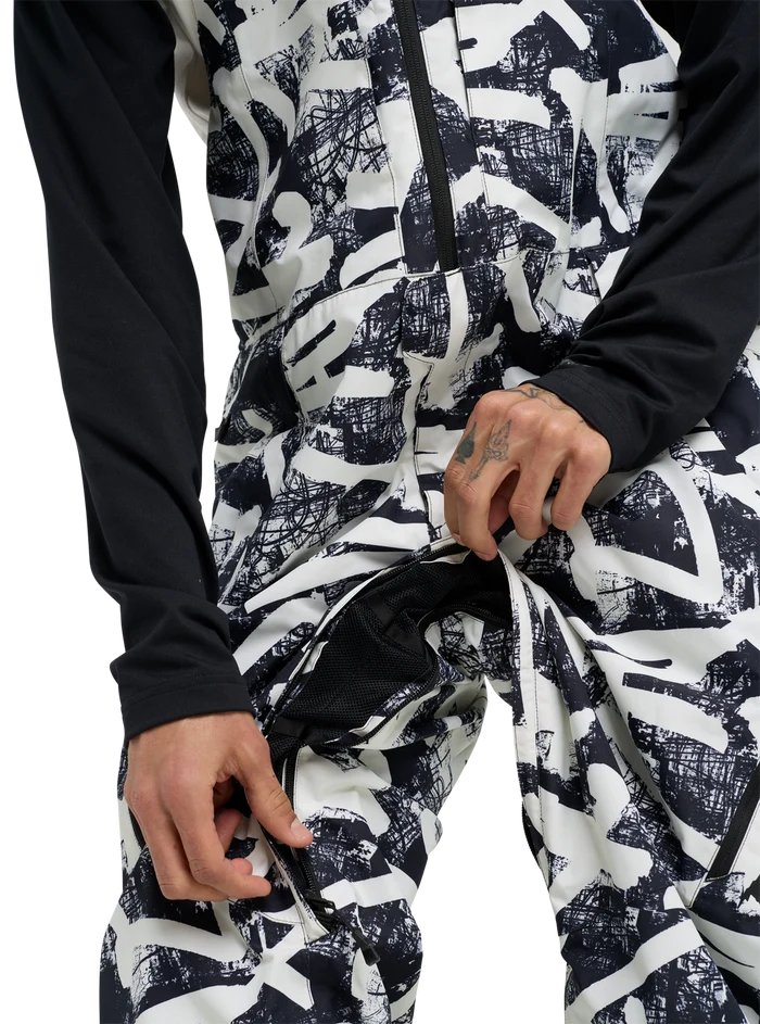 Product image of Men's Burton Reserve 2L Relaxed Bib Pants[Variant:City Streets]