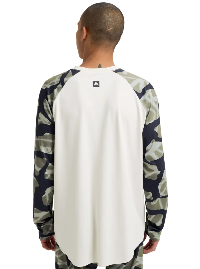 Product image of Men's Burton Roadie Base Layer Tech T-Shirt[Variant:Stout White / Graffiti Camo]