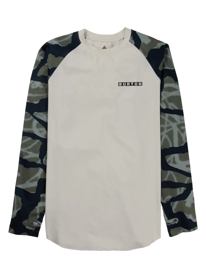 Product image of Men's Burton Roadie Base Layer Tech T-Shirt[Variant:Stout White / Graffiti Camo]