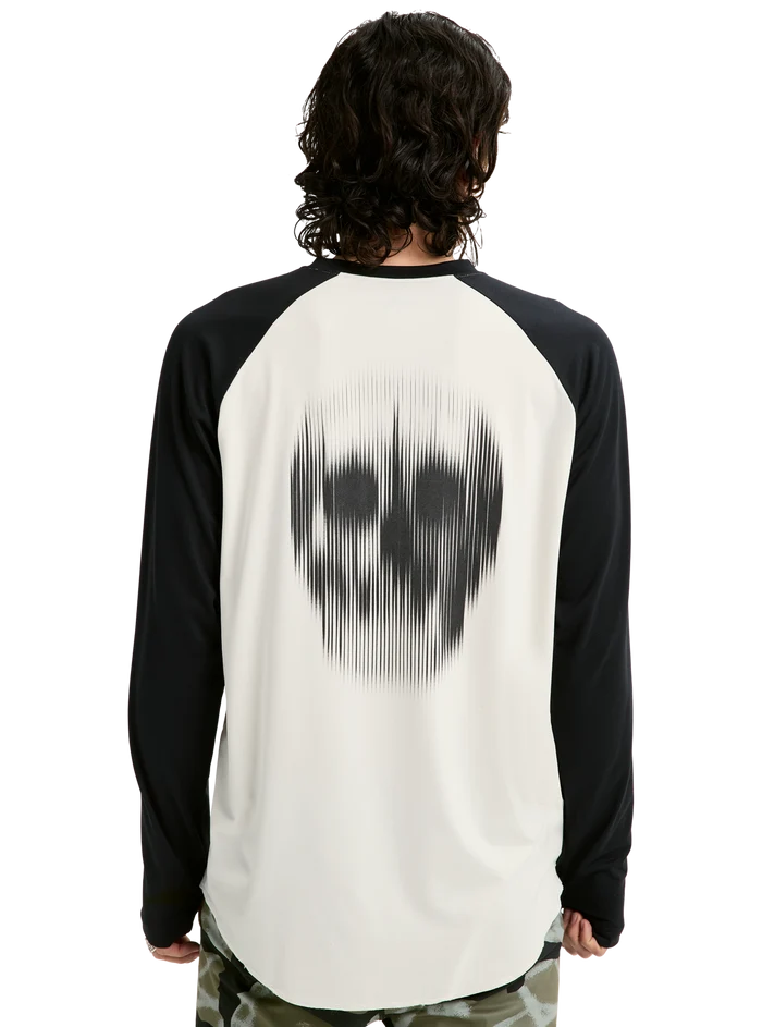 Product image of Men's Burton Roadie Base Layer Tech T-Shirt[Variant:Stout White / True Black]