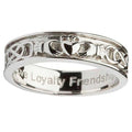 Men's Claddagh Eternity Ring