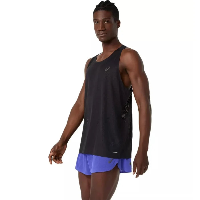 Asics Metarun Singlet | Performance Black | Mens