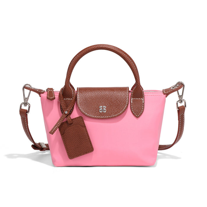 Pink and brown