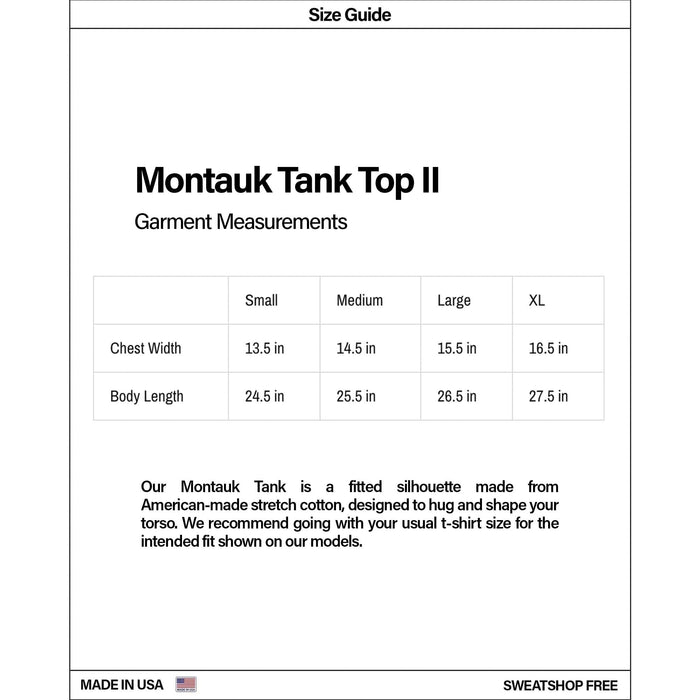 Montauk Tank II T-Shirt Classic Black