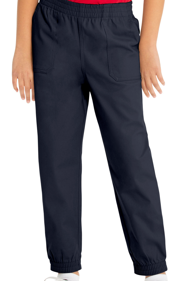 NAVY ELASTIC PULL-ON PANTS (NEW JOGGER STYLE ARRIVING!)