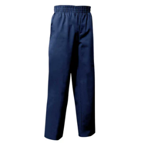 NAVY ELASTIC PULL-ON PANTS (NEW JOGGER STYLE ARRIVING!)