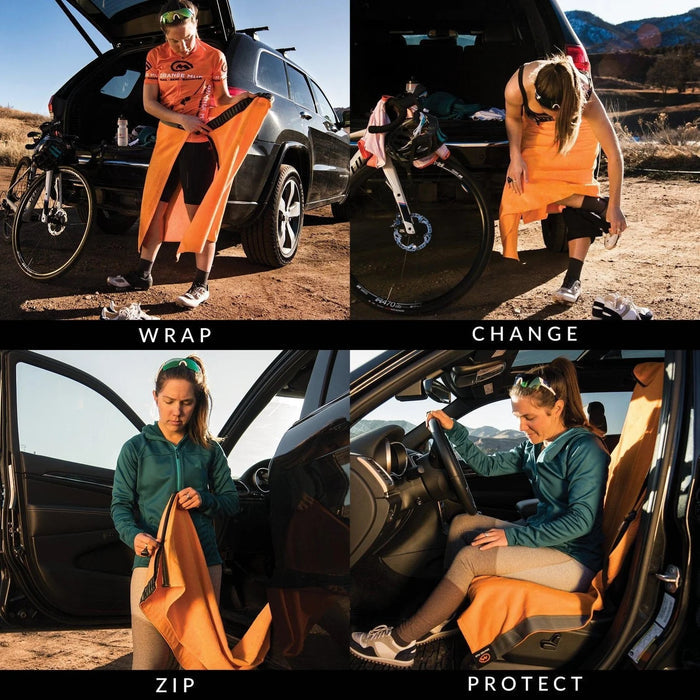 Orange Mud Transition and Seat Wrap | All Black