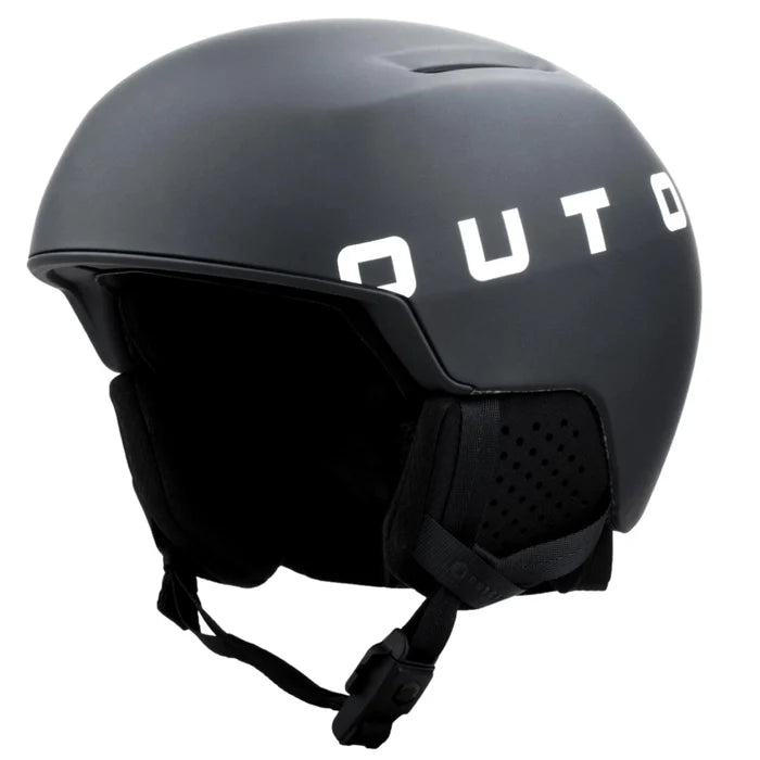 Out of liner black logo helmet