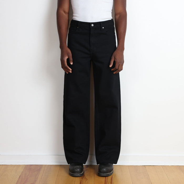 Pasadena Dad Jeans | Straight-Leg | Cone Denim Raw Black