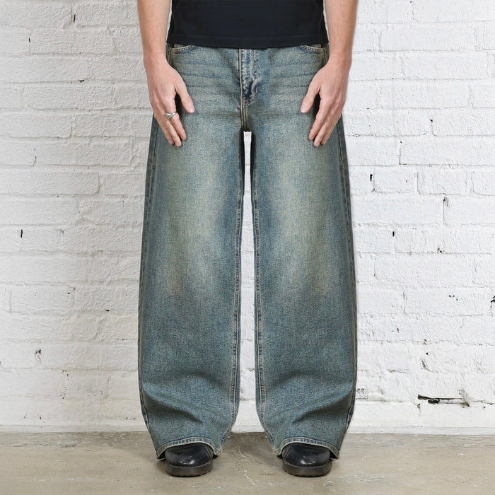 The Pasadena Dad Jeans | Relaxed, Straight-Leg Desert Indigo
