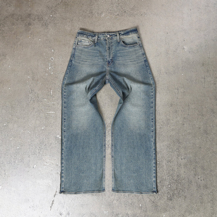 The Pasadena Dad Jeans | Relaxed, Straight-Leg Desert Indigo