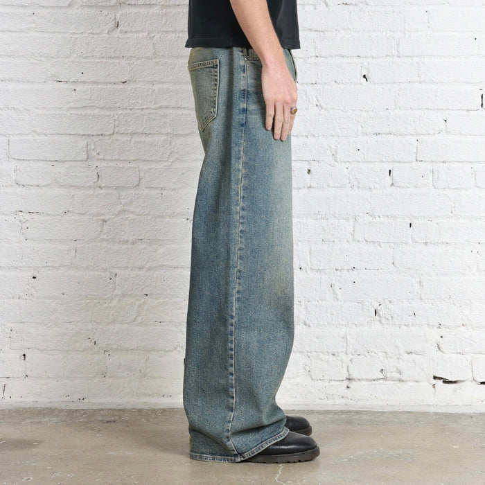 The Pasadena Dad Jeans | Relaxed, Straight-Leg Desert Indigo
