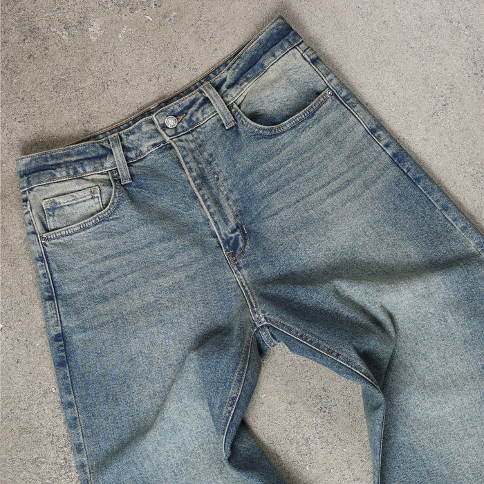 The Pasadena Dad Jeans | Relaxed, Straight-Leg Desert Indigo