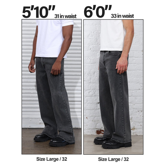 The Pasadena Dad Jeans Asphalt Black