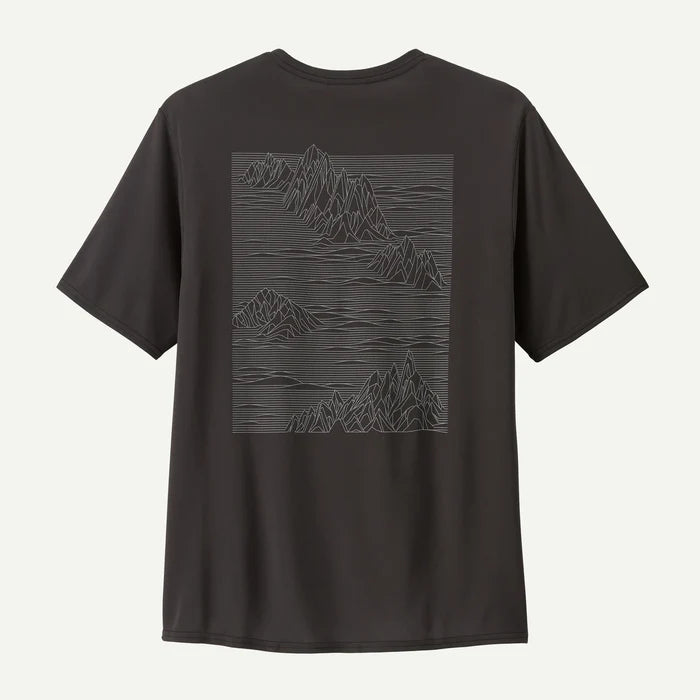 Patagonia Capilene Cool Daily Graphic Shirt | Strataspire: Black | Mens