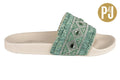 P&J Soft Fringe Green - Crispins Shoes
