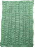 Plated Aran Throw