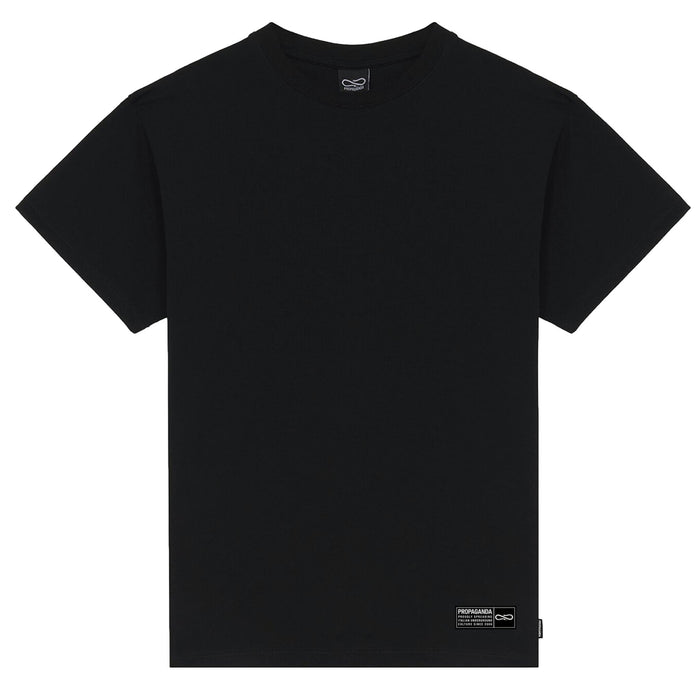 Propaganda Label Rust TEE Black
