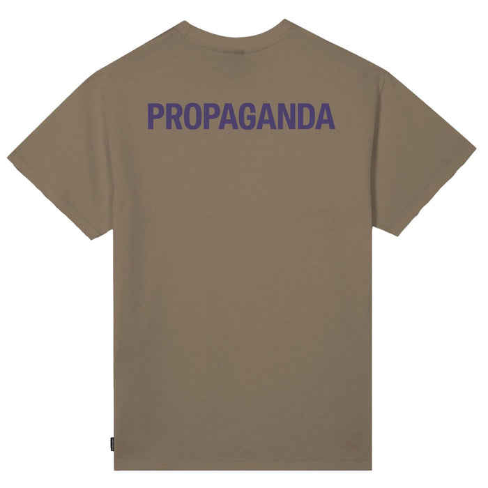 Propaganda Logo TEE Dark Sand