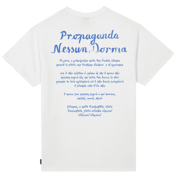 Propaganda Nessun Dorma TEE White