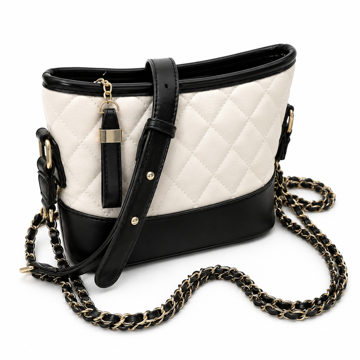Quilted Chain Strap Shoulder Bag – MONO