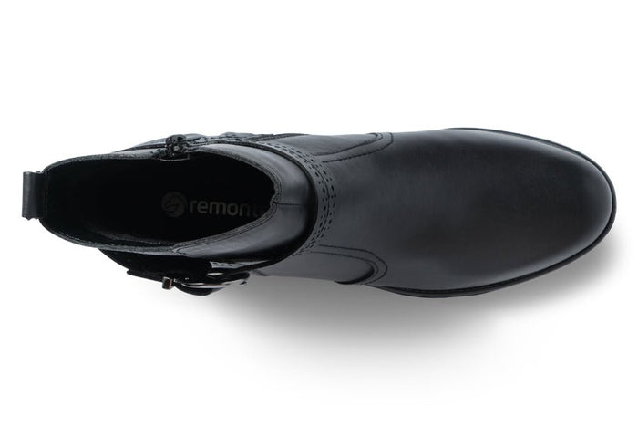 REM CHAGALL BLACK ANKLE BOOTS - Crispins Shoes