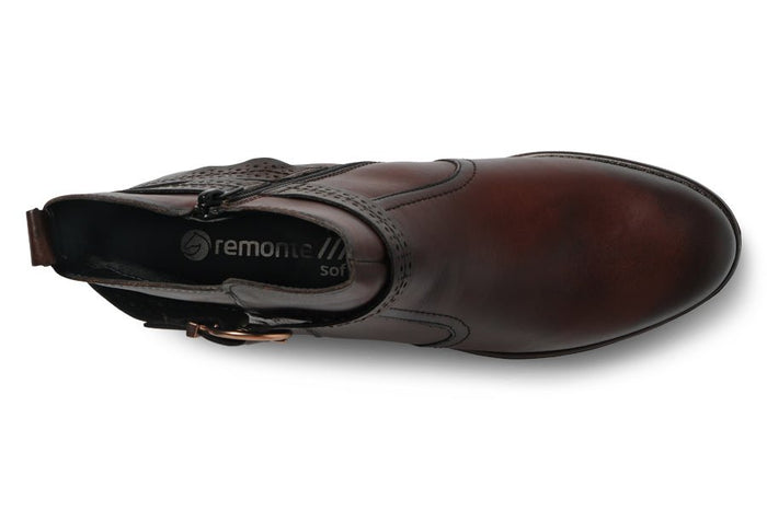 REM CHAGALL BROWN ANKLE BOOTS - Crispins Shoes