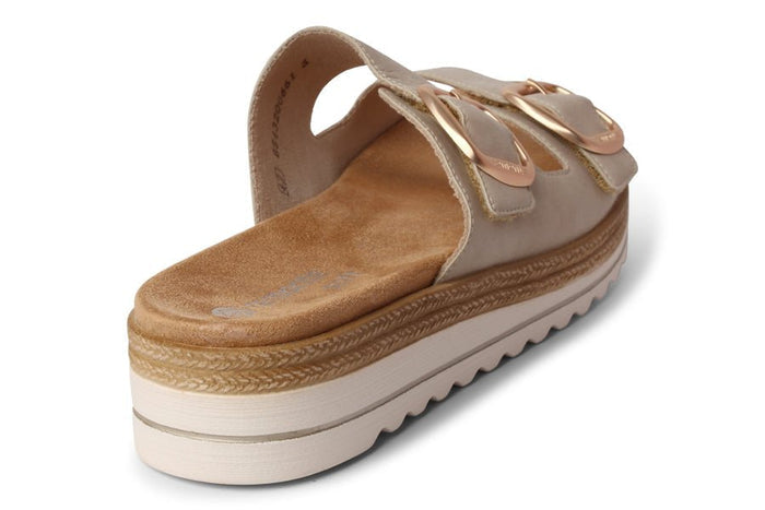 REM DOUBLESTRAP BEIGE - Crispins Shoes