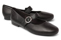 Remonte GUAVA BLACK Leather Flats - Crispins Shoes