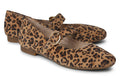 REMONTE GUAVA LEOPARD LEATHER MARY JANE FLATS - Crispins Shoes