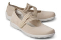 REMONTE HOLLYHOCK PEBBLE FABRIC MARY JANE - STYLE SHOES - Crispins Shoes