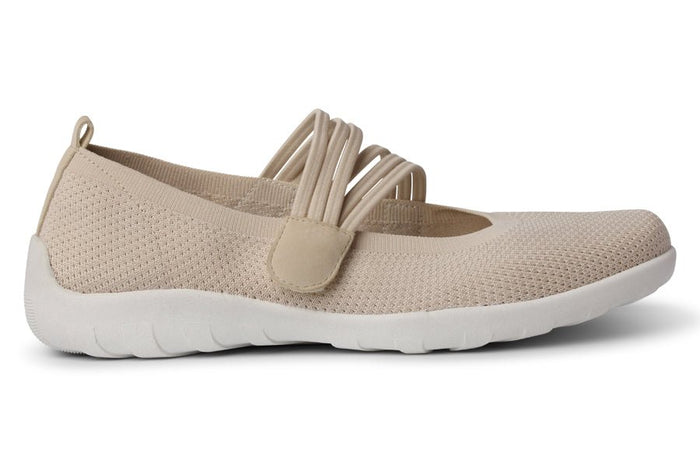 REMONTE HOLLYHOCK PEBBLE FABRIC MARY JANE - STYLE SHOES - Crispins Shoes