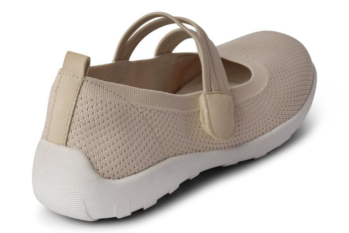 REMONTE HOLLYHOCK PEBBLE FABRIC MARY JANE - STYLE SHOES - Crispins Shoes