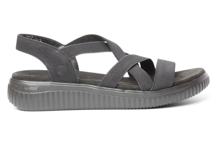 REM STRETCHY BLACK - Crispins Shoes