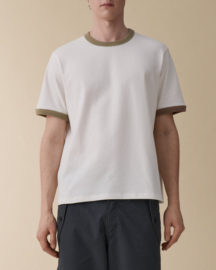 Ringer Khaki Beige