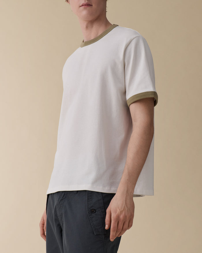 Ringer Khaki Beige