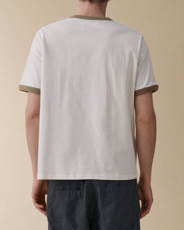 Ringer Khaki Beige
