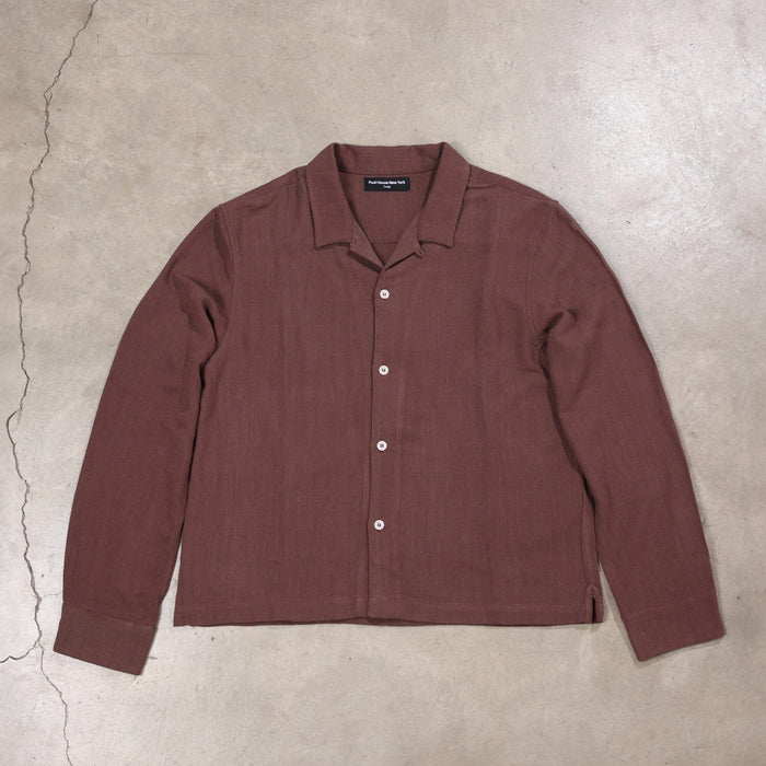 The Rosewood Crop Button-Up II Sunfade Brown