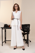 Ruffle statement co ord set women