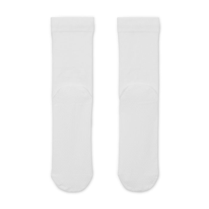 Nike Running Lightweight Sock | Crew Length | White / Hyper Pink