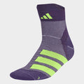 adidas Running x adizero Sock | Aurora Plum / White / Solar Yellow